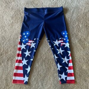 Patriotic Star Leggings